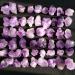 Crystal Rough Home Decoration 500g Natural Skeletal Purple Amethyst Cluster Quartz Crystal Point Display Specimen s