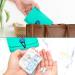 Travel Pill Organizer for Purse - Lightweight 7-Day Case with Elastic Buttons & Extra Bags | Van Gogh Starry Sky Design - Buy Online on GoSupps.com