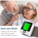 Wrist Blood Pressure Monitor - Talking Digital Automatic BP Cuff for Home Use | Rechargeable & Adjustable with Large 3-Color Backlit Display - Buy Online on GoSupps.com