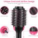 Professional Salon One-Step Hair Dryer & Hot Air Brush & Blower Brush with Negative Ions For Straight and Soft Curls 4 in 1 Hair Brush Dryer & Styler (110v 1000W) - Buy Online on GoSupps.com