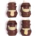 Gnaw Chocolate Melting Snowman and Santa Hot Chocolate Bomb Gift Set - 105g - Buy Online on GoSupps.com