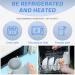 Qshare Baby Silicone Suction Plate with Spoon and Fork - Non Slip Divided Weaning Plates for Baby Toddler (Blue) - Buy Online on GoSupps.com