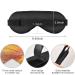 WELLDAY Basketball in Fire and Water Night Sleep Mask - Soft Comfort Eye Shade for Men and Women - Adjustable Strap for Complete Light Blockout - Buy Online on GoSupps.com