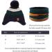 XIAOHAWANG Striped Winter Baby Beanie Hat Set - Kids Classic Beanie Hat & Scarf Combo, Green - 4-8 Years - Buy Online on GoSupps.com