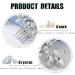 Bridal Bride Hair Accessories Alloy Leaf Hair Pin Wedding Hair Piece Rhinestone Pins for Women Mother of Bride Handmade Comb Silver Hair Accessories for Wedding and Party - Buy Online on GoSupps.com