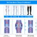 ACWOO Thigh High Compression Stockings 15-21mmHg - Support for Varicose Veins, Edema, Flight, Nurses, Running - Men & Women - Buy Online on GoSupps.com