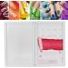 Nail Polish Display Book Magnet Closure 25 30 Colors Nail Color Display Book 29.8x20x2.4cm for Nail Salons Nail Shops for Nail Art Works Display - Buy Online on GoSupps.com