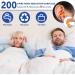Xuhal 200 Pairs Corded Reusable Silicone Ear Plugs Bulk - Noise Cancelling Hearing Protection for Shooting, Work, Swimming - Individually Wrapped Soft Earplugs for Kids & Adults - 4 Colors - Buy Online on GoSupps.com