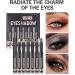 Stick d' paupi res - 6 pi ces Cracon Shadow Set | Crayon de fard paupi res chatoyant | Ensemble de maquillage applicateur stylos tanche claircissement de longueur morte pour les fi - Buy Online on GoSupps.com