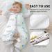 Mosebears Baby Sleeping Bag | All Year Round 2.5 Tog | 100% Organic Cotton | Various Sizes | Autumn Winter Sleeping Blanket - Buy Online on GoSupps.com