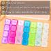 Large 7-Day Pill Organizer with 28 Compartments - Medication and Vitamin Storage Box 17.5 x 11 x 2.7 cm - Buy Online on GoSupps.com