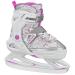 Lake Placid Monarch Girl's Adjustable Ice Skate Fuchsia Medium (1-4)