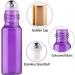 24X Coloured Roller Bottles for Essential Oils - 5ml Refillable Glass Bottles with Metal Roll On Ball and Golden Cap - Includes Accessories for Easy Refilling - Perfect for Perfume and Aromatherapy - Buy Online on GoSupps.com