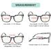 Eyekepper 4-Pack Blue Light Blocking Progressive Multifocus Reading Glasses for Women - No Line Multifocal Readers +2.50 - Mix Colors - Buy Online on GoSupps.com