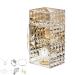 Joberio Makeup | Eyeshadow Palette Storage Box - Portable Clear Cosmetic Box, Concealer Lipstick Cases