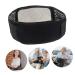 FRCOLOR Self-Heating Waist Supporter Belt | Lumbar Support Back Brace for Winter | Unisex Fitness Warm Brace 110x15x0.8cm Black - Buy Online on GoSupps.com
