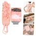 Hemoton 1 Set Bath Towel & Loofah Mitts - Pink Fiber Scrub Gloves & Body Puff - International Shipping Available - Buy Online on GoSupps.com