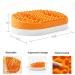 Dikdoc Foot Rest for Desk - Home Office Foot Stool & Ottoman Massager, Silicone Footrest for Plantar Fasciitis Relief - Anti-Fatigue Fidget Toy (Orange) - Buy Online on GoSupps.com