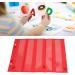 VGEBY Pocket Blackboard - Bright Magnetic Teaching Board for Home School | 5 Rows Clear Schedule (Red) - Buy Online on GoSupps.com