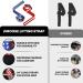 DMoose Lifting Straps  24" Deadlift Straps with Silicone Grip and 4 mm Neoprene Padding  Maximum Hand Grip Support  Wrist Straps for Weightlifting  Powerlifting  Strength Training for Men and Women American - Buy Online on GoSupps.com