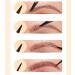 Eyebrow Pencil Eyebrow Pen Eye Makeup Eyebrow Pencil for Women Long-Lasting Natural Eyebrow Makeup Eyebrow Pencil (01) - Buy Online on GoSupps.com