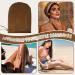  Lesunbak Self-Tanning Applicator Mitten - Skin-Friendly Self-Tanning Lotion Applicator - For Outdoor Travel Holidays Women Men Adults Teenagers Athletes - Buy Online on GoSupps.com
