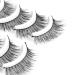 Goldrose Beauty 50 Pairs False Eyelashes Pack - Natural Look Wispies Handmade Extensions in 5 Styles - Reusable & Fashionable - Includes Stainless Steel Eyelash Tweezers - Buy Online on GoSupps.com