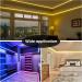 Muzata 10Pack 3.3ft Double Row LED Channel with Milky White Cover - Silver Aluminum Profile for Waterproof LED Strip Lights - Buy Online on GoSupps.com