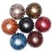 7Pcs Expandable Ponytail Holder Clip Bird Nest Shaped Hair Clips Hair Claw Clamps Hair Donut Bun Maker Hair Styling Tool for Women Girls Hair Accessories  7 Colors