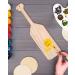 Pllieay 15 Inch Unfinished Wooden Paddle - Solid Pine DIY Craft Wood for Nautical Projects and Home Decoration - Buy Online on GoSupps.com