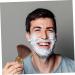 Men's Beard Brush with Wooden Handle - Premium Shaving Set & Hair Cleaning Brush - Travel Size 11x6.5cm - Musthave Grooming Accessory - Buy Online on GoSupps.com