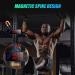 SLEVIO Portable Gym Timer with Powerful Magnet - Large LED Digital Display for Home Gym - Upgraded Workout Timer for Fitness - Black - Buy Online on GoSupps.com