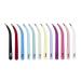 Vitry Club Tweezers Crab Slant Ends - Precision Slant Tip Stainless Steel Tweezers - Buy Online on GoSupps.com