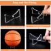Acrylic Sports Display Stand - Simple & Stylish Holder for Basketball, Football, Volleyball, Rugby, Soccer - 3.54x1.3 inch (9x3.3 cm) - Buy Online on GoSupps.com