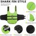Queenmore Dogs Wowers RipStop Huideling Dog Lifeguard Vest - XS Green - Perfect for Kayaking & Swimming - Knuffelwuff Wallpasters for Medium Small & Large Dogs - Buy Online on GoSupps.com