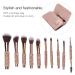 Professional Makeup Brush Set - Soft Hair Brushes for Loose Powder Eyeshadow & Eyebrows | Charming Beauty Kit with Storage Bag - Buy Online on GoSupps.com