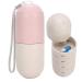 Large Compartment Weekly Pill Organizer Daily Pill Cases Mini Portable Pills Box 7 Day Travel Elderly Care Pills Organizer Capsule Shape Medicine Case