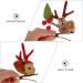 FRCOLOR 4 Pairs Antler Hair Clip Deer Antler Hairpin Xmas Theme Hair Accessory Hair Accessories for Girls Hair Toppers Hair Decoration Antler Barrettes Three-dimensional Decorate Ball Abs - Buy Online on GoSupps.com