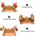 FRCOLOR 4 Pairs Antler Hair Clip Deer Antler Hairpin Xmas Theme Hair Accessory Hair Accessories for Girls Hair Toppers Hair Decoration Antler Barrettes Three-dimensional Decorate Ball Abs - Buy Online on GoSupps.com