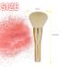 Large Powder Mineral Brush - Fluffy Professional Makeup Brush for Flawless Coverage & Blending - Ideal for Mineral Powder Foundation - 1 Piece - Buy Online on GoSupps.com