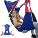 Patient Lifting Slings Patient Hoist Lift Sling Full Body Commode Sling with Head Support Toileting Patient Lift Sling Divided Leg Shower Sling for Patient Lifts