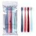 Pack of 4 Dentist Approved Simplosophy Toothbrushes for clean teeth and guaranteed whiter smile