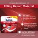 DENTEMP Refil-It Dental Repair Kit - Cherry Flavored - Easy to Use - 10+ Repairs - Tooth Pain Relief - Long-Lasting Dental Cement - Ideal for Travel - 3g x 2 Count - Buy Online on GoSupps.com