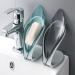 Leaf soap box creative soap rack drain toilet drainage free punch soap rack Nordic soap box - Buy Online on GoSupps.com