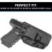IWB Holster for Glock 19 19x 23 32 45 | Adjustable Cant & Retention | Right Hand Draw | Kydex/Polymer - Buy Online on GoSupps.com