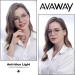 Avaway Women's Blue Light Filter Glasses - Vintage Round Metal Frames for PC Cell Phone & TV | Reduce Eye Strain & Protect Vision - Buy Online on GoSupps.com