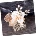 Housoutil 1pc Crystal Hair Comb Wedding Hair Comb Headpiece for Bride Bridal Comb Headwear for Women Gold Hair Comb Bridal Hair Comb Crystal Headpiece Tiara Leaf Miss Accessories - Buy Online on GoSupps.com
