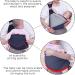 Breathable Navy Blue Baby Sling Carrier - Adjustable, Safe & Soft for Newborns | Portable & Convenient for Outings - Buy Online on GoSupps.com