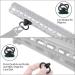 Toopmount M-LOK QD Swivel Adapter - 1.33 Rotatable Locking Loop Base for Tactical Picatinny Rail - 2-Pack | International Shipping Available - Buy Online on GoSupps.com