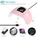 54W UV Nail Lamp LED UV Gel Polish Auto Sensor Curing Lamp with 3 Timer - Home & Professional - Buy Online on GoSupps.com